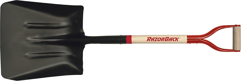 RAZOR-BACK Razor-Back 54109 Coal and Street Shovel, 13-1/2 in W Blade, 14-1/2 in L Blade, Steel Blade, Hardwood Handle LAWN & GARDEN RAZOR-BACK