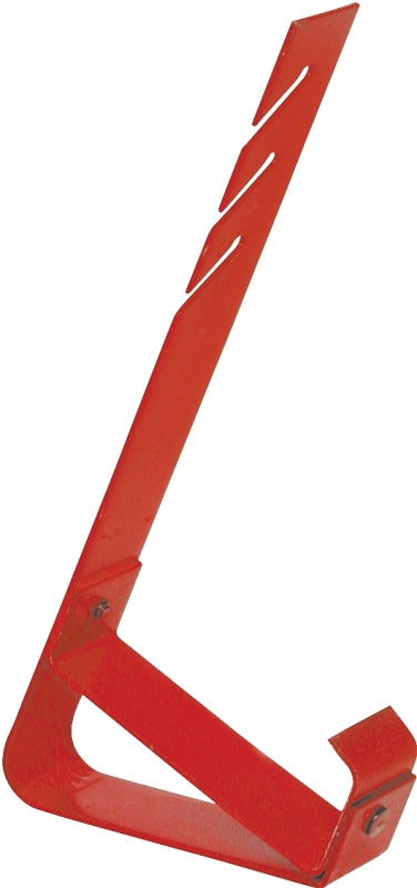 QUALCRAFT INDUSTRIES Qualcraft 2502 Fixed Roof Bracket, Adjustable, Steel, Red, For: Slideguard or Material Support on Low Slope Roofs AUTOMOTIVE QUALCRAFT INDUSTRIES