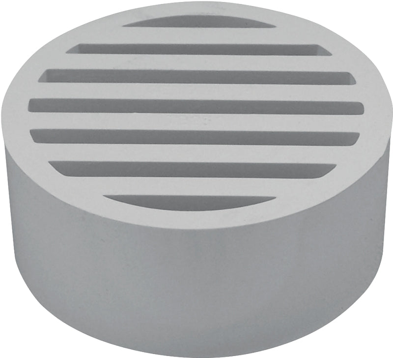 IPEX USA LLC-CANPLAS Canplas 193863 Floor Strainer, 3 in, Spigot, PVC Body, White PLUMBING, HEATING & VENTILATION IPEX USA LLC-CANPLAS