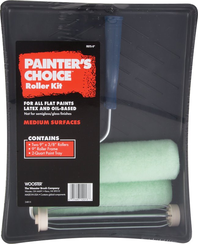 WOOSTER BRUSH Wooster R975-9 Roller and Tray Kit PAINT WOOSTER BRUSH