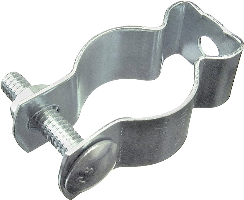 HALEX Halex 67850 Conduit Hanger with Bolt and Nut, #5, Steel, Zinc-Plated, Each