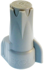 GB Gardner Bender Hex-Lok 19-2H2 Wire Connector, Gray, 14 to 6 AWG Wire, Copper Contact, Thermoplastic, 3/CD ELECTRICAL GB