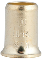 GB Gardner Bender 10-410C Crimp Connector, 10 to 18 AWG Wire, Steel Contact, Silver, 100/CD ELECTRICAL GB