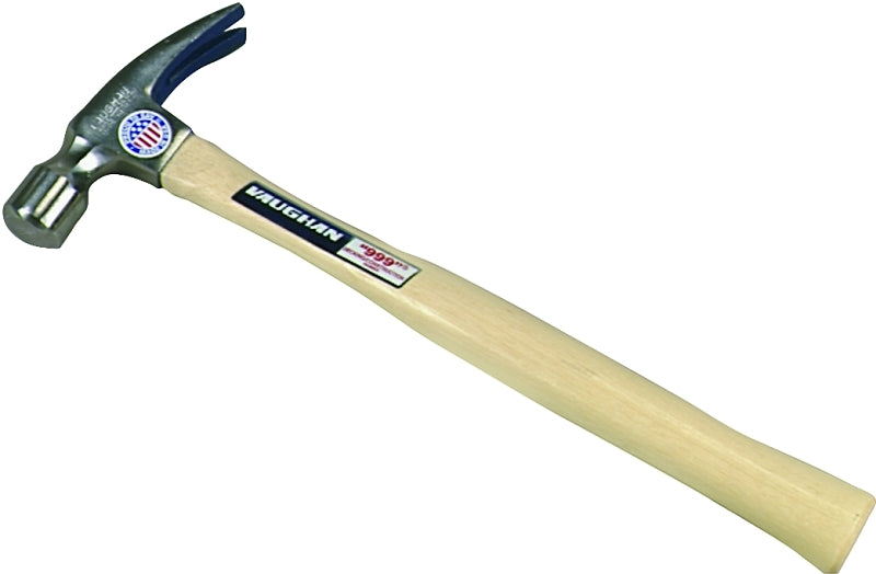 MARSHALLTOWN Vaughan 999 Hammer, 20 oz Head, Rip Framing, Smooth Head, HCS Head, Wood Handle