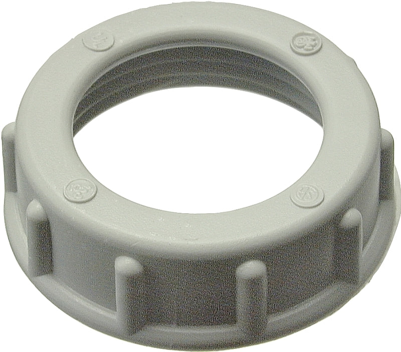 HALEX Halex 75207B Conduit Bushing, 3/4 in, PVC, For: Locknut ELECTRICAL HALEX
