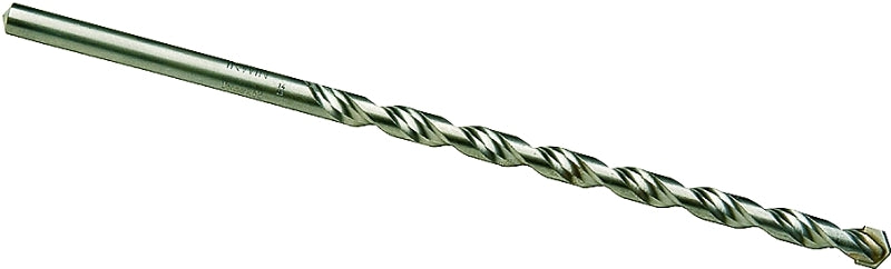 IRWIN Irwin 326015 Rotary Hammer Drill Bit, 1/2 in Dia, 6 in OAL, Percussion, Twist Flute, 2-Flute, 1/2 in Dia Shank