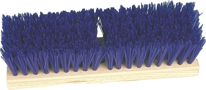 BIRDWELL CLEANING Birdwell 2009-12 Deck Scrub, Threaded, 2 in L Trim, Polypropylene Bristle CLEANING & JANITORIAL SUPPLIES BIRDWELL CLEANING
