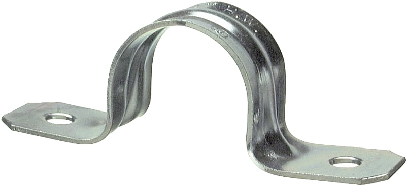 HALEX Halex 61205B 2-Hole Rigid Conduit Strap, 1/2 in, Steel, 100/BX ELECTRICAL HALEX