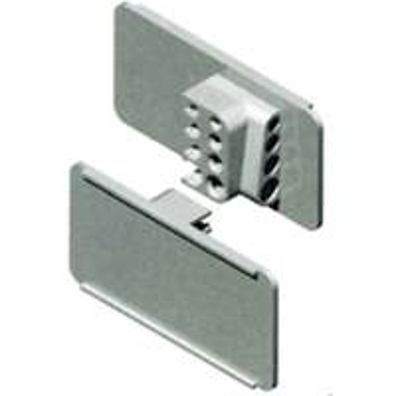 SOUTHERN IMPERIAL Southern Imperial RQ-2 Label Holder, 2 in L x 1-1/4 in H Dimensions, Translucent