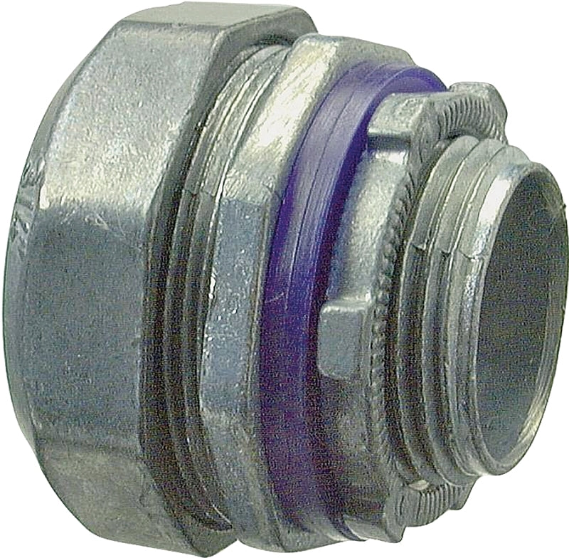 HALEX Halex 16210B Liquidtight Conduit Connector, 1 in Compression, Zinc, 10/BX