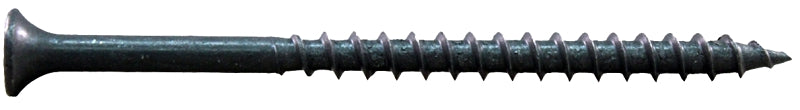 PRO-FIT ProFIT 297108 Deck Screw, #8 Thread, 1-5/8 in L, Coarse Thread, Star Head, Combo Drive, Sharp Point, Gray