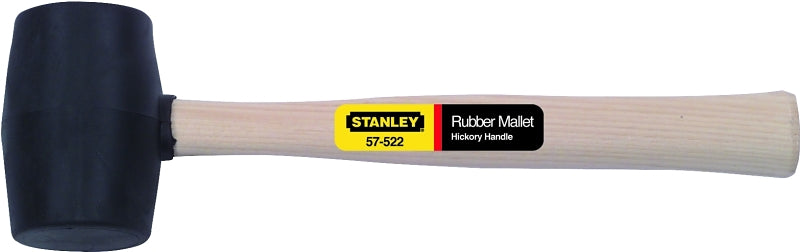 STANLEY STANLEY 57-522 Mallet, 18 oz Head, Rubber Head, 13-1/2 in OAL