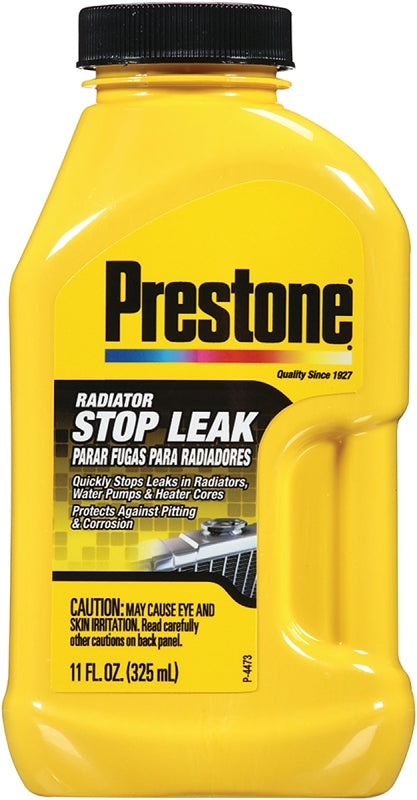 PRESTONE PRODUCTS CORP Prestone AS145Y Radiator Stop Leak, 11 oz Bottle, Slurry, Slight Azole AUTOMOTIVE PRESTONE PRODUCTS CORP