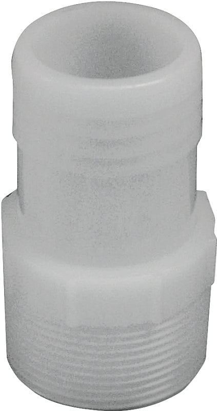 BOSHART INDUSTRIES Boshart UNA-15 Pipe Adapter, 1-1/2 in, Insert, MPT, Nylon PLUMBING, HEATING & VENTILATION BOSHART INDUSTRIES