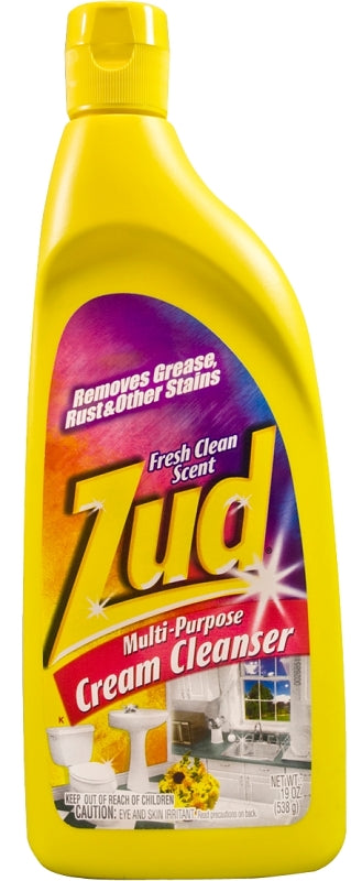 MALCO PRODUCTS Malco Zud 530019 Cream Cleanser, 19 oz Bottle, Paste, Citrus, Floral, White