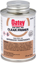 OATEY Oatey 30750 Primer, Liquid, Clear, 4 oz PLUMBING, HEATING & VENTILATION OATEY