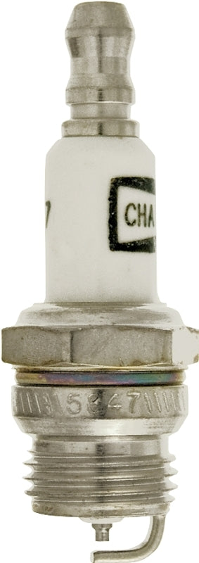 CHAMPION Champion DJ7J Spark Plug, For: Small Engines, 0.022 to 0.028 in Fill Gap, 0.551 in Thread, 5/8 in Hex, Copper