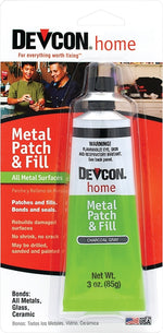 DEVCON Devcon 50345 Metal Patch and Fill, Charcoal Gray, 3.5 oz Tube PAINT DEVCON