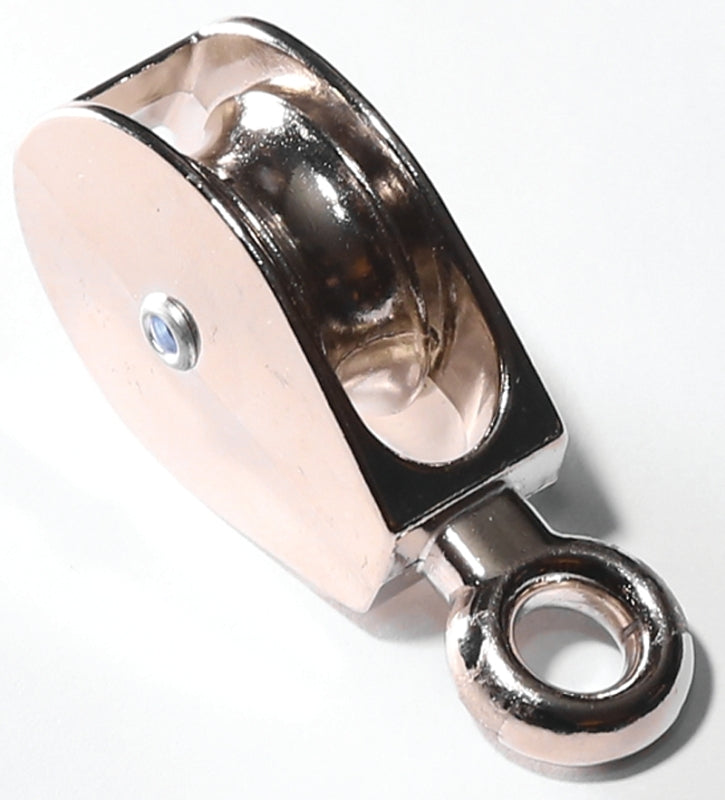 BARON Baron 0174ZD-2 Fixed Tackle Pulley, 7/16 in Rope, 2 in Sheave