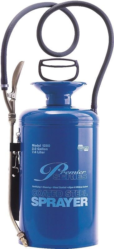 CHAPIN Chapin 1280 Compression Sprayer, 2 gal Tank, Steel Tank, 42 in L Hose, Blue LAWN & GARDEN CHAPIN