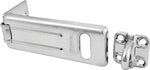 MASTER LOCK Master Lock 704D Hasp, 4-1/2 in L, 1-3/4 in W, Steel, Zinc, 1/2 in Dia Shackle HARDWARE & FARM SUPPLIES MASTER LOCK