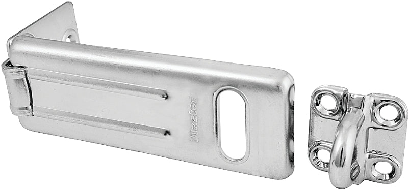 MASTER LOCK Master Lock 704D Hasp, 4-1/2 in L, 1-3/4 in W, Steel, Zinc, 1/2 in Dia Shackle HARDWARE & FARM SUPPLIES MASTER LOCK