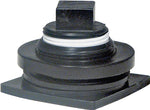 RUBBERMAID Rubbermaid FG505012 Drain Plug Kit, Plastic, Black, For: 1MDB5, 1MDB6, 1MDB7, 1MDB8, 1MDB9 Stock Tank