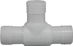 BOSHART INDUSTRIES Boshart UNT-12 Pipe Tee, 1-1/4 in, Insert, Nylon PLUMBING, HEATING & VENTILATION BOSHART INDUSTRIES