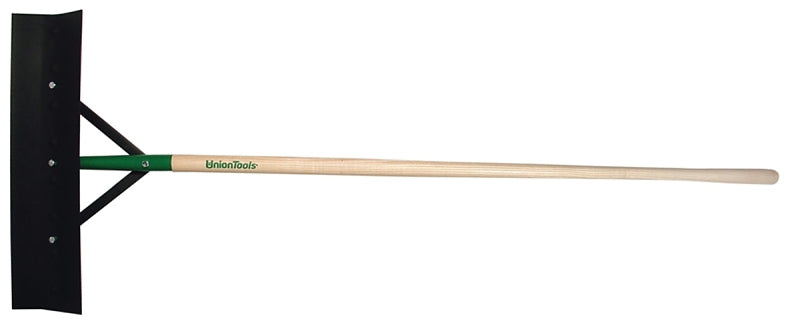 RAZOR-BACK Razor-Back 83111 Barn Scraper, 24 in Blade, Reversible Blade, 24 in W Blade, 6 in L Blade, HCS Blade, Wood Handle, White LAWN & GARDEN RAZOR-BACK