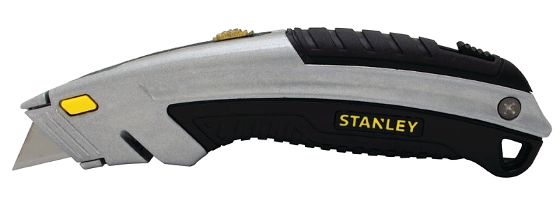 STANLEY STANLEY INSTANTCHANGE 10-788 Utility Knife, 2-7/16 in L Blade, 3 in W Blade, Carbon Steel Blade, Ergonomic Handle TOOLS STANLEY
