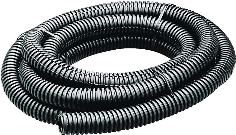 GB Gardner Bender FLX-3810T Corrugated Split Tubing, 3/8 in Dia, 10 ft L, Polypropylene, Black ELECTRICAL GB