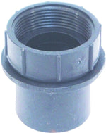 US HARDWARE US Hardware P-081C Strainer Swivel Adapter, ABS, Black AUTOMOTIVE US HARDWARE