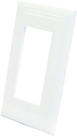 US HARDWARE US Hardware E-122C Wallplate, Plastic, White AUTOMOTIVE US HARDWARE