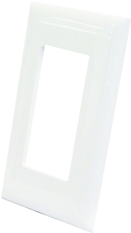 US HARDWARE US Hardware E-122C Wallplate, Plastic, White AUTOMOTIVE US HARDWARE