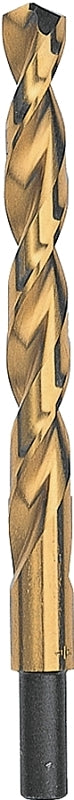 DEWALT DEWALT DW1312 Jobber Drill Bit, 3/16 in Dia, 3-1/2 in OAL, Parabolic Flute, 3/16 in Dia Shank, Straight Shank