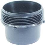 US HARDWARE US Hardware RV-331B Hose Adapter, 3 in ID, Male Thread x Hose, ABS, Black AUTOMOTIVE US HARDWARE