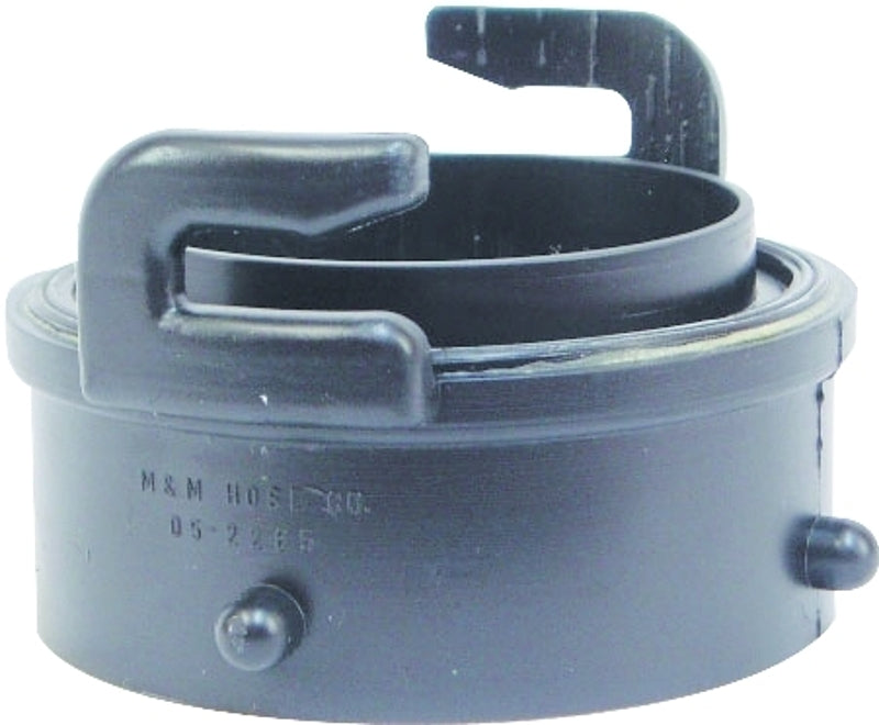 US HARDWARE US Hardware RV-332B Hose Adapter, 3 in ID, Male x Male, Plastic, White AUTOMOTIVE US HARDWARE