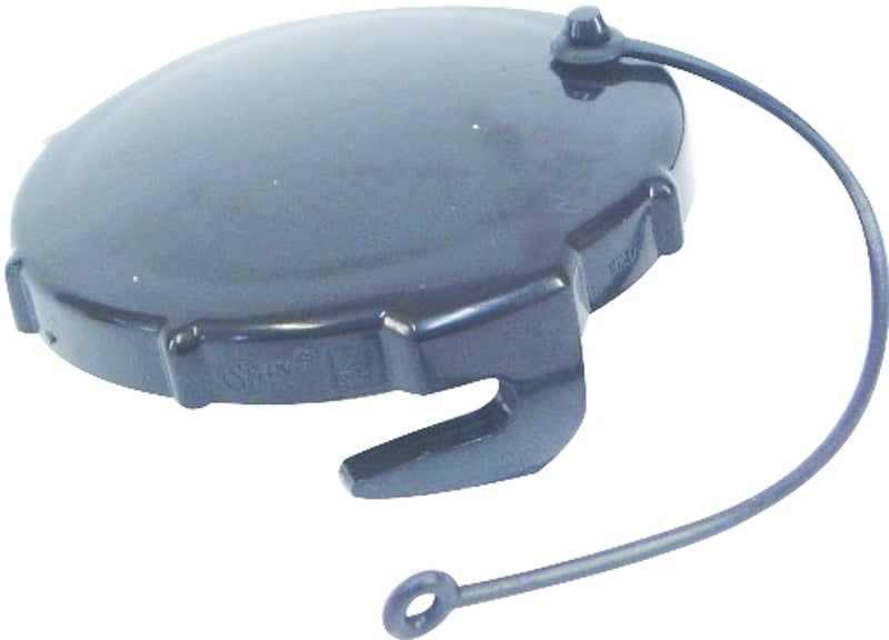 US HARDWARE US Hardware RV-509B Termination Cap, 3 in ID, Plastic, Black AUTOMOTIVE US HARDWARE