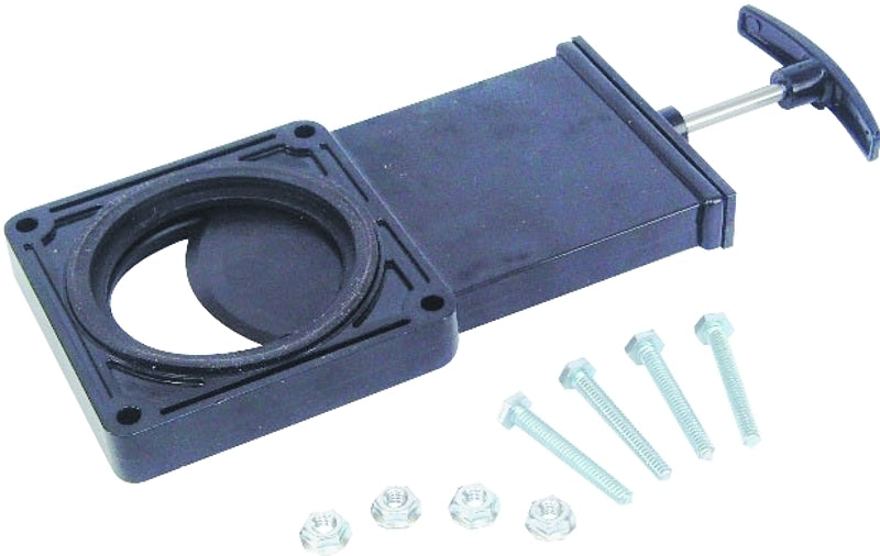 US HARDWARE US Hardware RV-513B Waste Gate, Black, ABS/Stainless Steel AUTOMOTIVE US HARDWARE