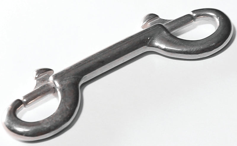 BARON Baron 163Z Chain Snap, 70 lb Working Load, Metal, Nickel HARDWARE & FARM SUPPLIES BARON