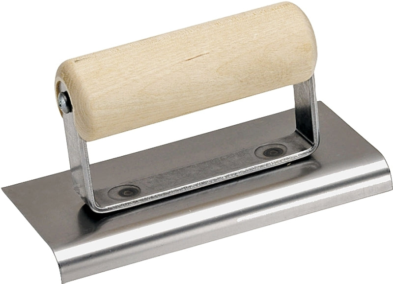 MARSHALLTOWN Marshalltown CE509S Hand Edger, 6 in L Blade, 4 in W Blade, Stainless Steel Blade, 5/8 in Lip, 1/2 in Lip Radius TOOLS MARSHALLTOWN