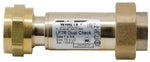 WATTS Watts 3/4X3/4 LF7RU2-2 Check Valve, 3/4 in, Union FNPT x FNPT, 10 to 175 psi Pressure, Brass Body PLUMBING, HEATING & VENTILATION WATTS
