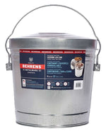 BEHRENS MANUFACTURING Behrens 6106 Kit Locking Lid Can, 6 gal Capacity, Steel, Silver, Lid Closure