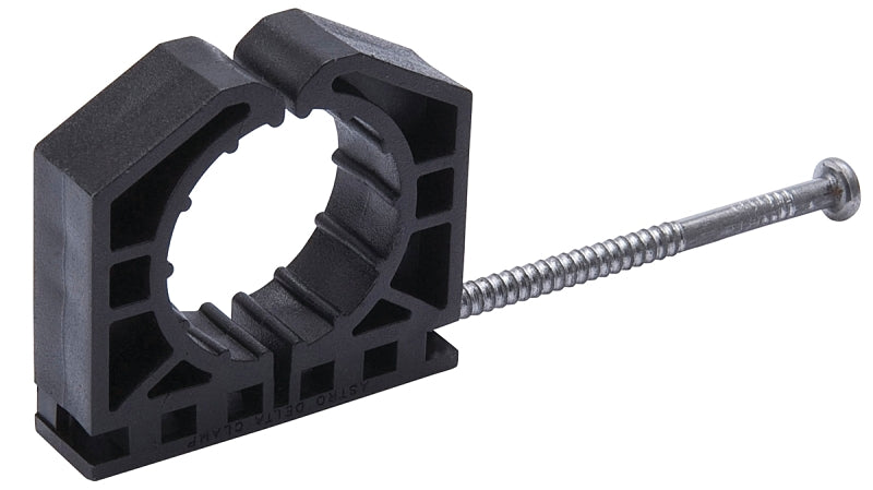 B & K INDUSTRIES B & K P25-100HC Full Pipe Clamp, Polypropylene, 1 in Pipe/Conduit
