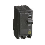 SQUARE D Square D QO QO240CP Mini Circuit Breaker, 40 A, 2-Pole, 120/240 VAC, 48 VDC, Flush, Black ELECTRICAL SQUARE D