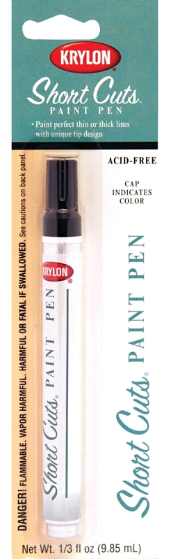 KRYLON Krylon Short Cuts KSCP914 Paint Pen, Chisel Lead/Tip