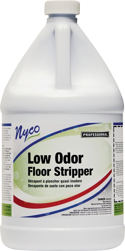 NYCO PRODUCTS nyco NL402-G4 Floor Stripper, 128 oz, Liquid, Yellow CLEANING & JANITORIAL SUPPLIES NYCO PRODUCTS