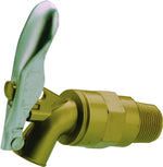 B & K INDUSTRIES B & K 109-204 Self-Closing Drum and Barrel Faucet, 3/4 in Connection, MPT x Plain, Zamak Body, Brass PLUMBING, HEATING & VENTILATION B & K INDUSTRIES