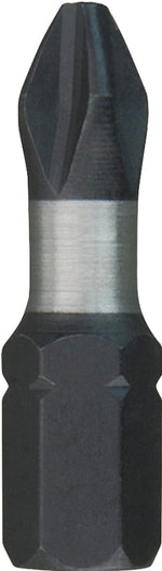 MILWAUKEE Milwaukee 48-32-5003 Insert Bit, #2 Drive, Phillips Drive, 1/4 in Shank, Hex Shank, 1 in L, Steel, 15/PK TOOLS MILWAUKEE