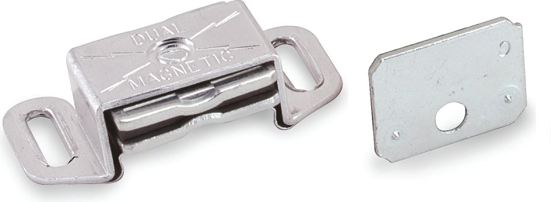 AMEROCK Amerock BP9783AL Magnetic Catch, 2-3/16 in L x 1 in W Catches, Aluminum